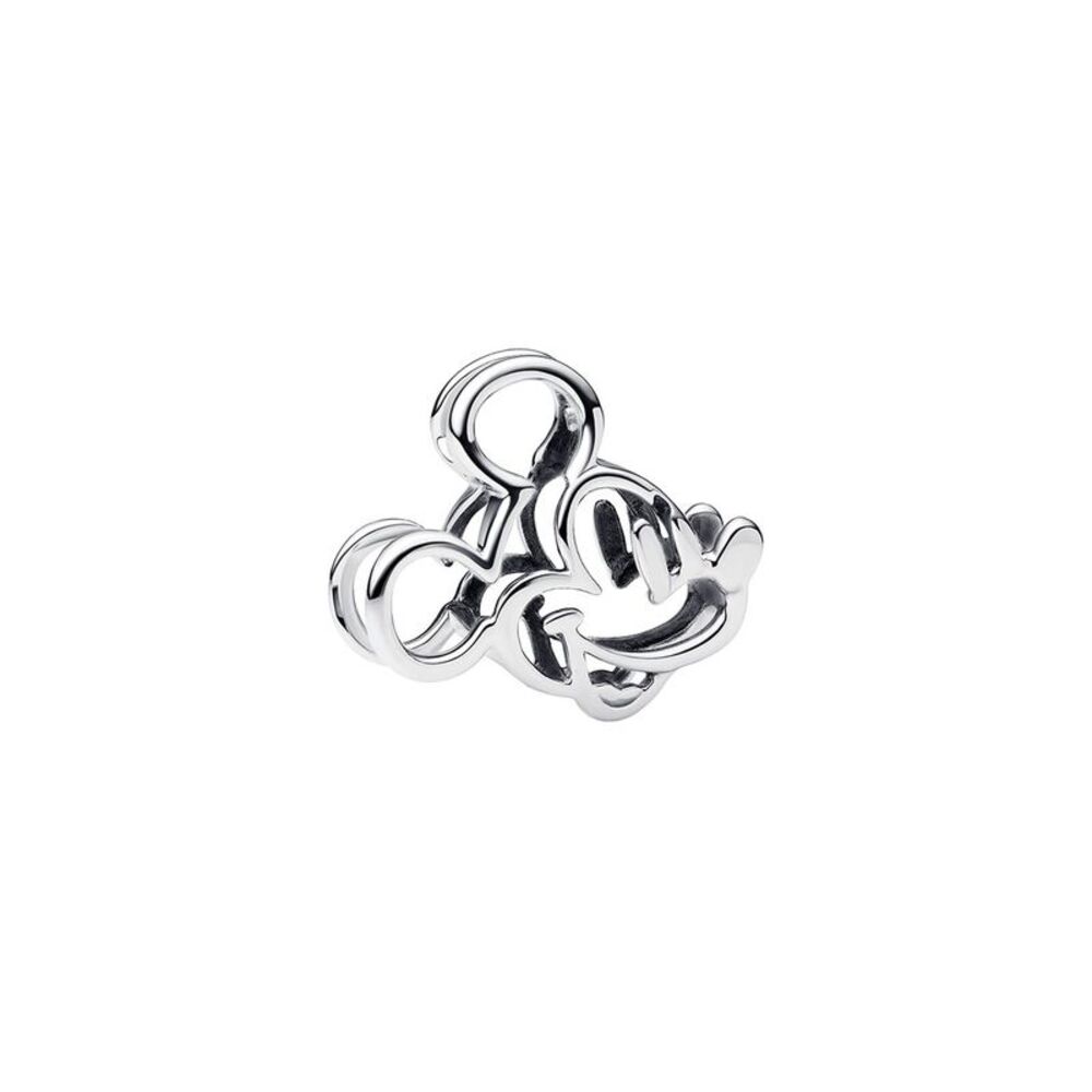 Pandora X Disney Silver Mickey Mouse Openwork Charm